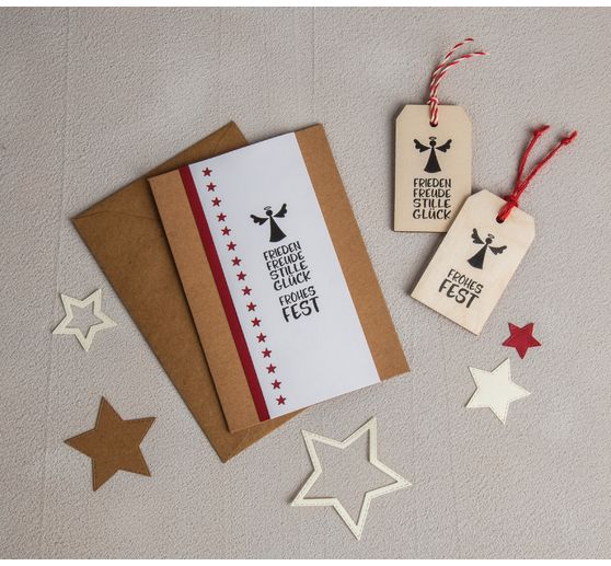 Pieczątka BUTTERER "Świąteczny anioł"