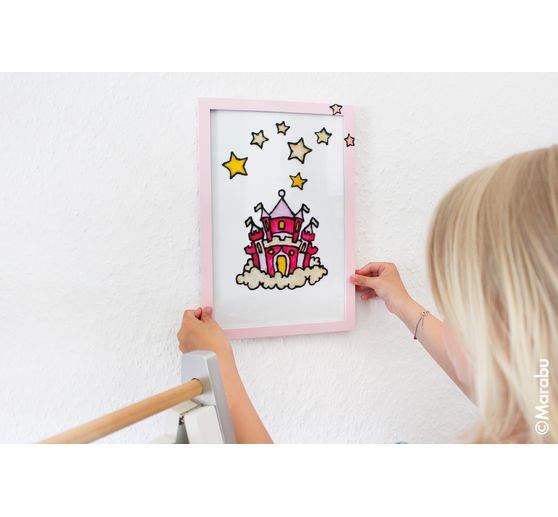 Zestaw kolorów do okien Marabu KiDS "Księżniczka"