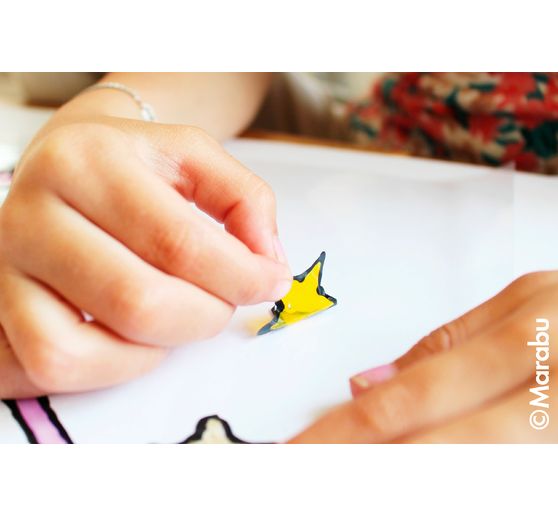 Zestaw kolorów do okien Marabu KiDS "Księżniczka"