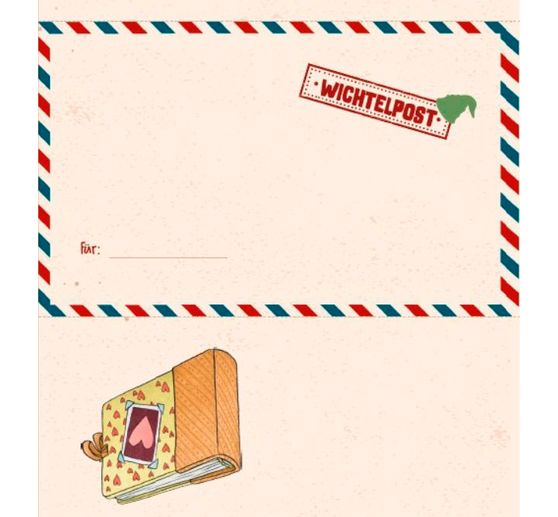 Książka "24 Briefe vom Weihnachtswichtel Adventskalenderbuch"