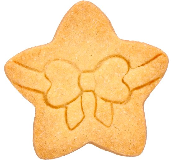 foremka do ciastek "Gwiazda z kokardą"