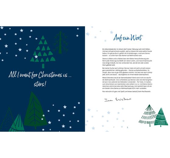 Książka "Adventskalender Weihnachtssterne"