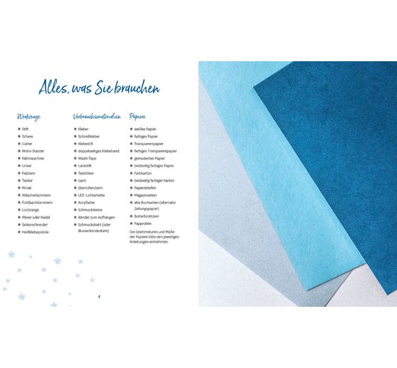 Książka "Adventskalender Weihnachtssterne"