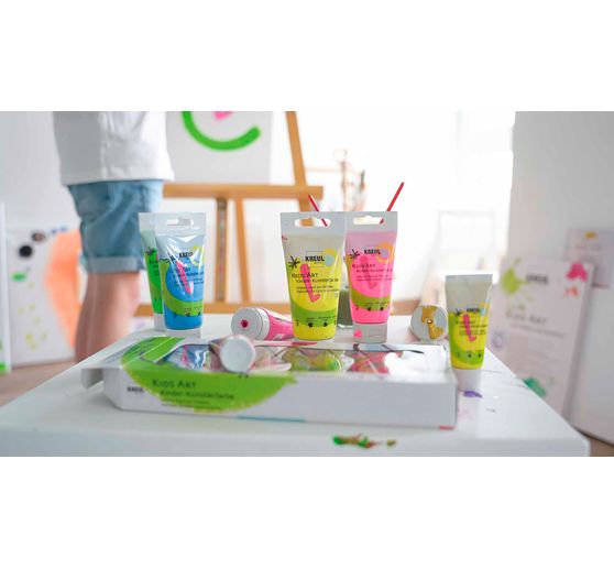 Farba artystyczna dla dzieci KREUL Kids Art, 8 x 20 ml