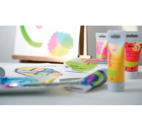 Farba artystyczna dla dzieci KREUL Kids Art, 8 x 20 ml