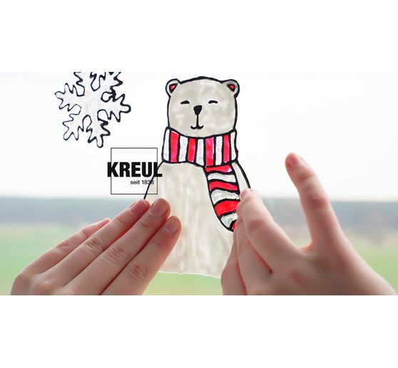 KREUL Window Color Set "Hello Winter"