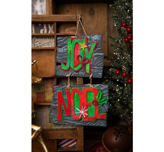 Sizzix Thinlits wykrojnik "Big Tidings by Tim Holtz".