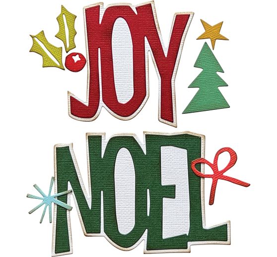 Sizzix Thinlits wykrojnik "Big Tidings by Tim Holtz".