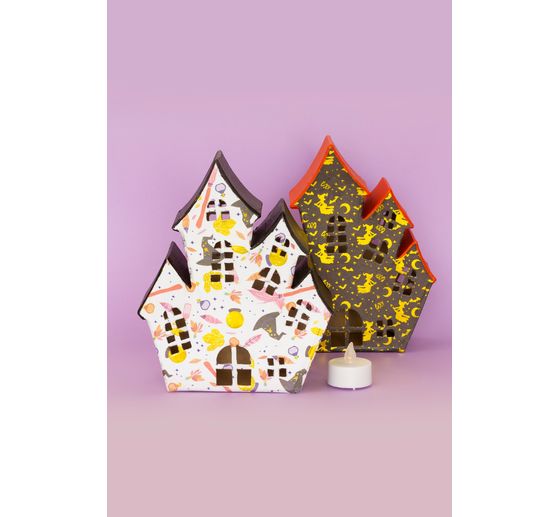 Tekturowy dom otworzy "Szalony zamek"