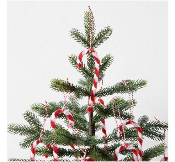 Chenille wire "Red/White", 10 pieces