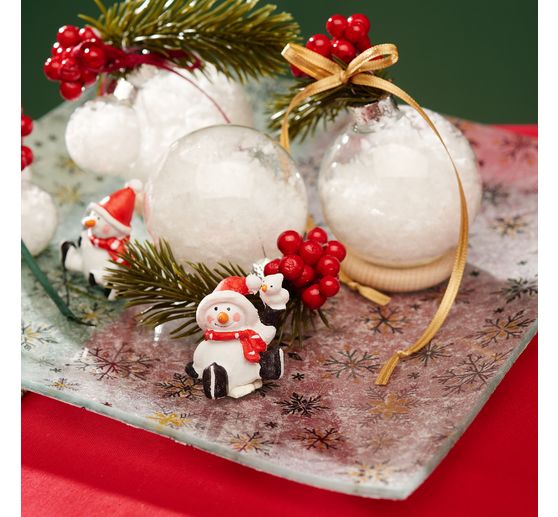 VBS Glass balls, Ø 3 cm, 12 pieces