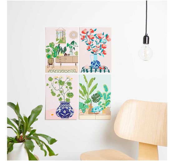 Malowanie po numerach "Rośliny"