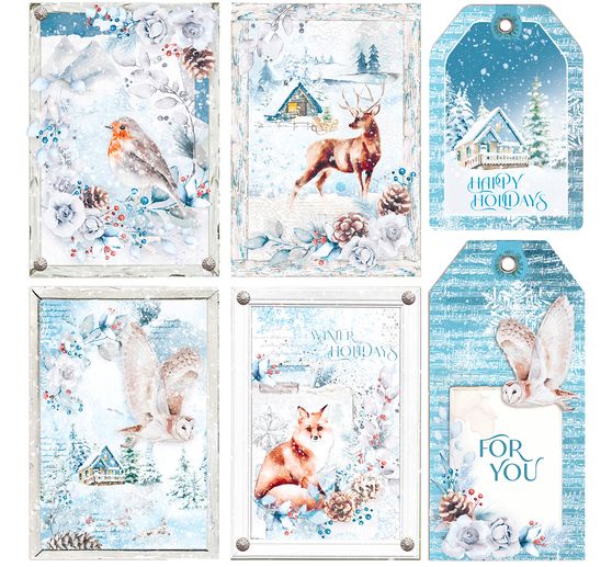 Papier welinowy "Podróż zimowa"