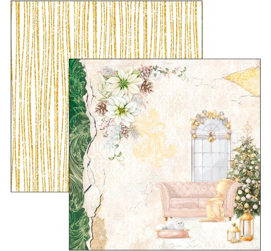 Papier do scrapbookingu "Sparkling Christmas