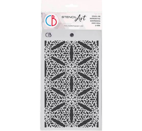 Stencil "Snowy stars"