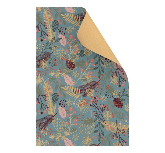 Vintage karta fotograficzna "Zimowe gałęzie"