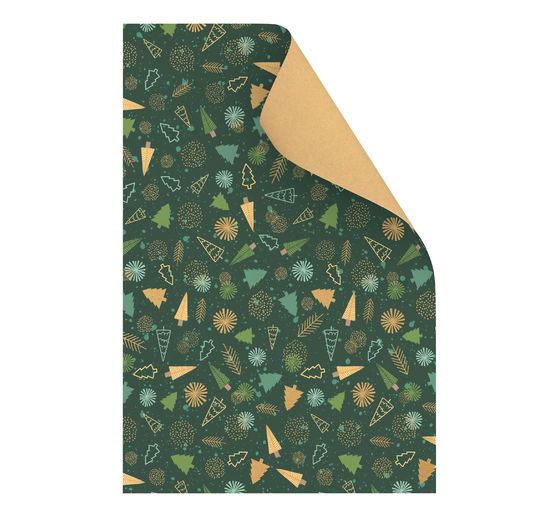 Vintage karta fotograficzna "Jodły"