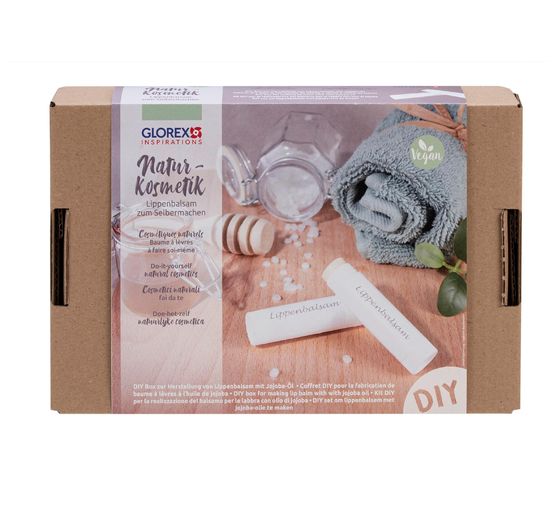 Zestaw kosmetyków naturalnych "Balsam do ust z olejkiem jojoba"