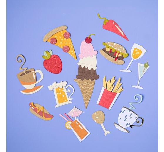 Wykrojnik Sizzix Thinlits "Infinite Doodles #1".