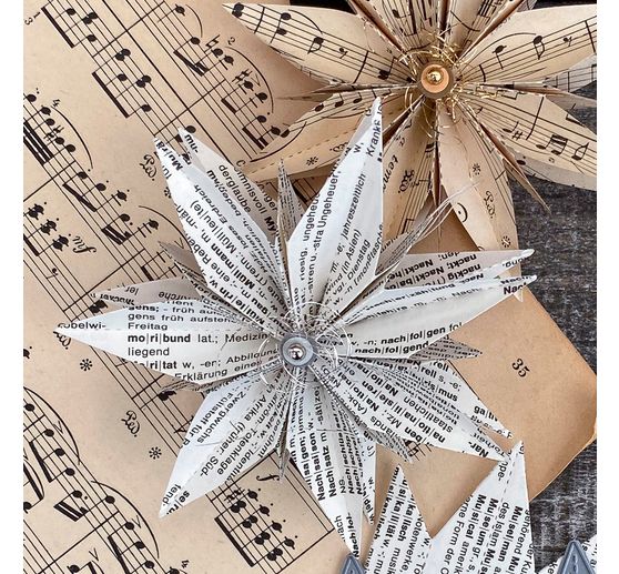 Szablon dziurkacza gwiazda z papieru "Medium"