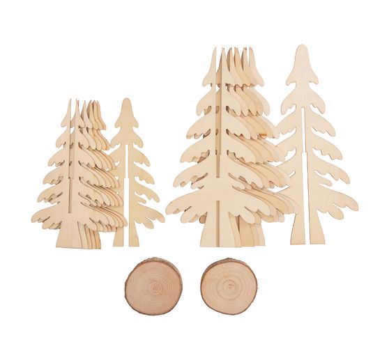 VBS Wooden building kit "Christmas tree"