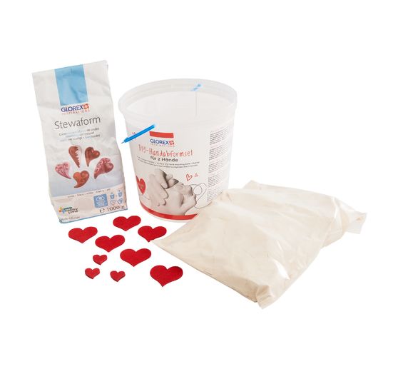 DIY Hand casting set for 2 hands