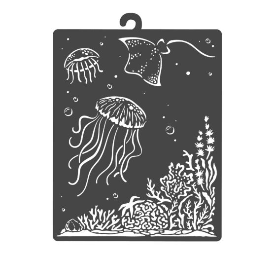 Stencil "Songs of the Sea - Jellyfish"