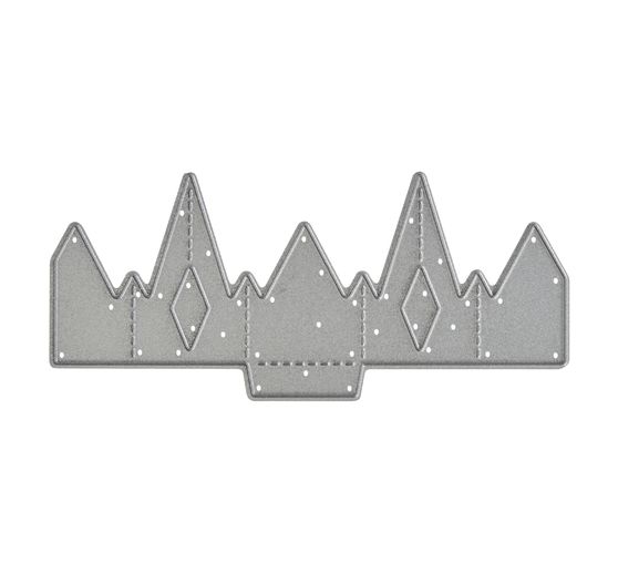 Szablon do wykrawania "Classic" składany w gwiazdę z papieru