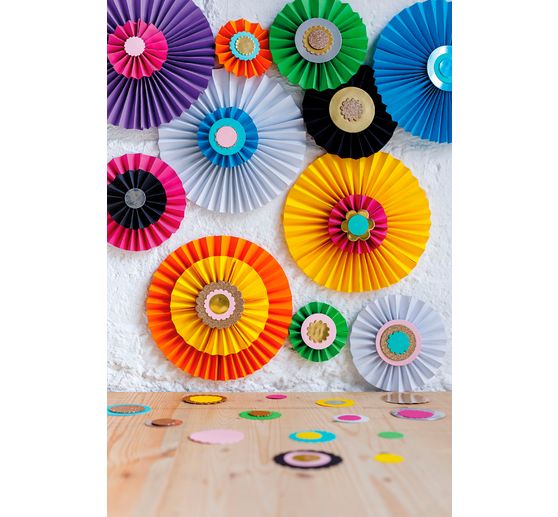 Asortyment kolorowego papieru i kartonu fotograficznego