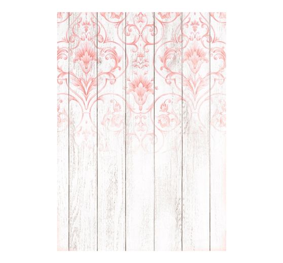 Tło słomkowe jedwabne z motywem "Roseland"