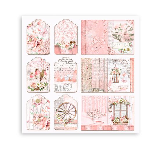 Blok do scrapbookingu "Roseland"