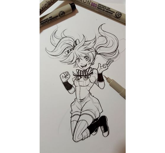 Sakura Pigma Micron "Manga Collection", Set of 4, Sepia