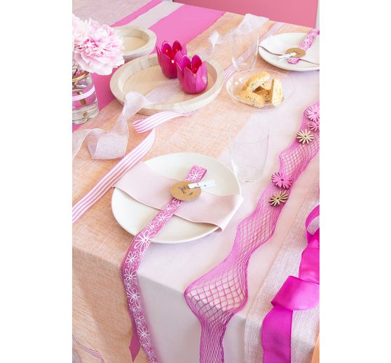 Taśma z nadrukiem "Kwiaty"