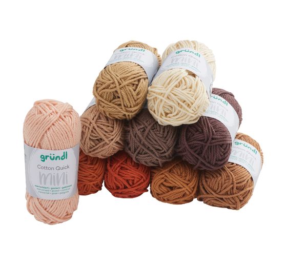 Gründl Cotton Quick Mini "Odcienie brązu"