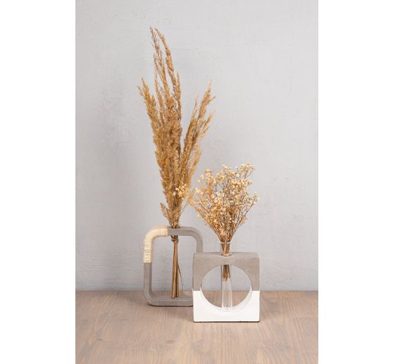 Silikonowa forma do odlewania "Wazon kwadratowy z kółkiem"