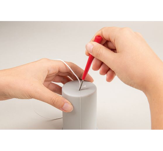 Silicone casting mould "Fluted pillar candle"