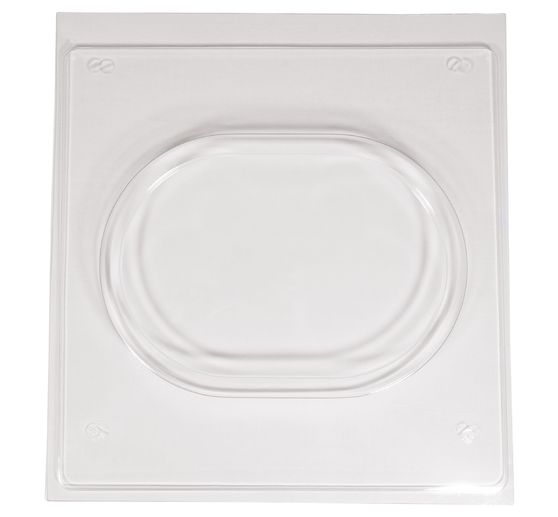 Owalna płyta dekoracyjna" forma do odlewania