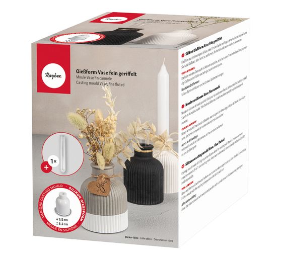 Forma do odlewania "Fine fluted vase