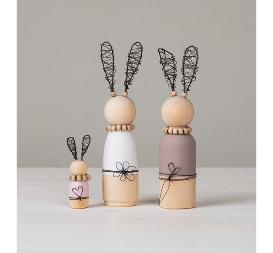 Zestaw rzemieślniczy "Królicza rodzina"