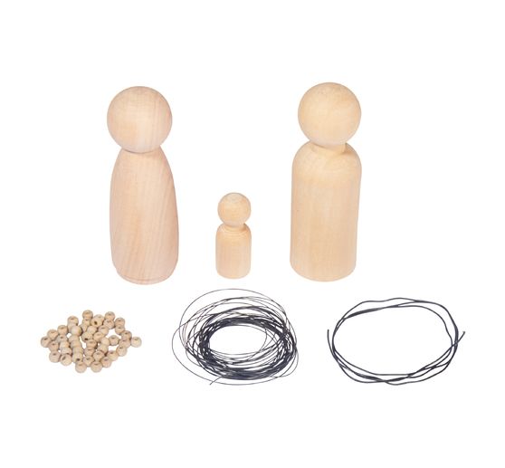 Zestaw rzemieślniczy "Królicza rodzina"