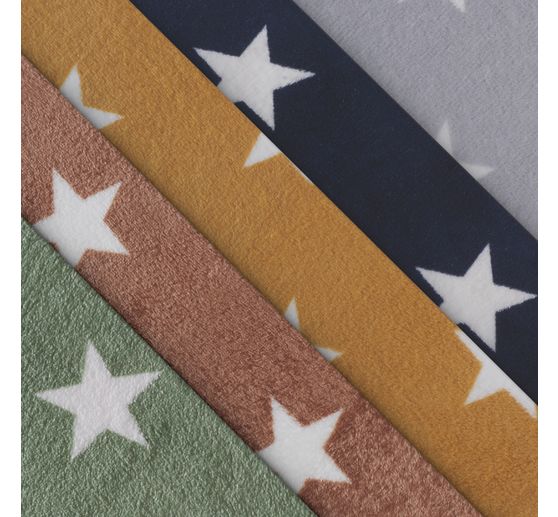 Fleece fabric "Stars"