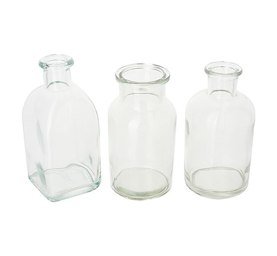 Druciany kosz z 6 szklanymi butelkami