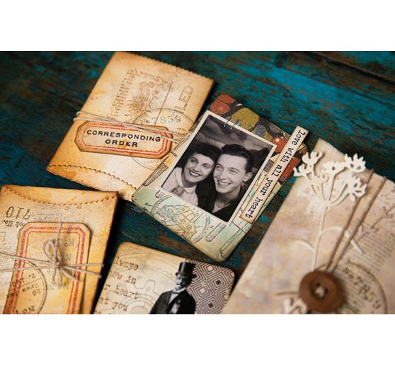 Sizzix Thinlits Wykrojnik do papieru "Pillow Box + Bag by Tim Holtz"