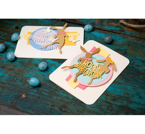 Sizzix Thinlits szablon do wykrojników "Hippity Hop by Tim Holtz"