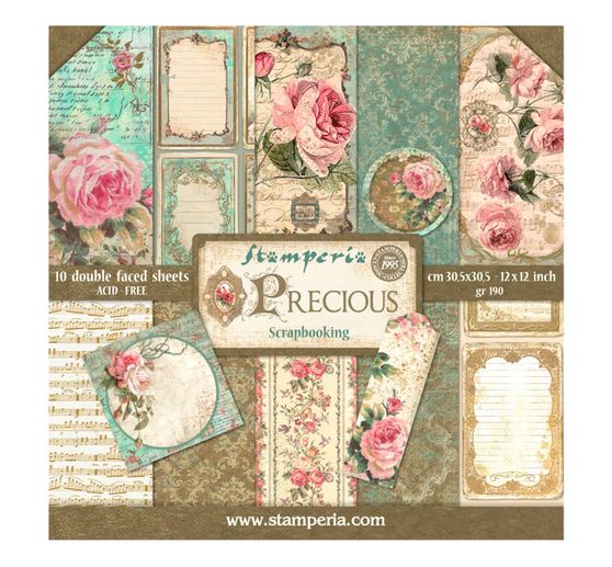 Blok do scrapbookingu "Precious"