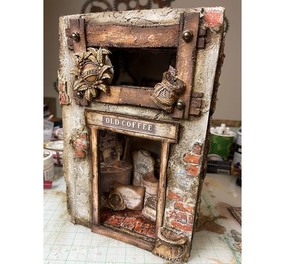 3D Texture shape "Coffee and Chocolate - Coffeetime"