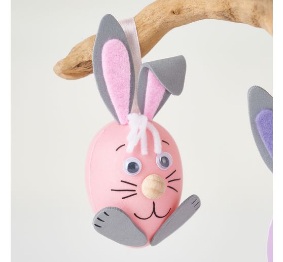 Zestaw do rękodzieła VBS "Kolorowe króliczki"