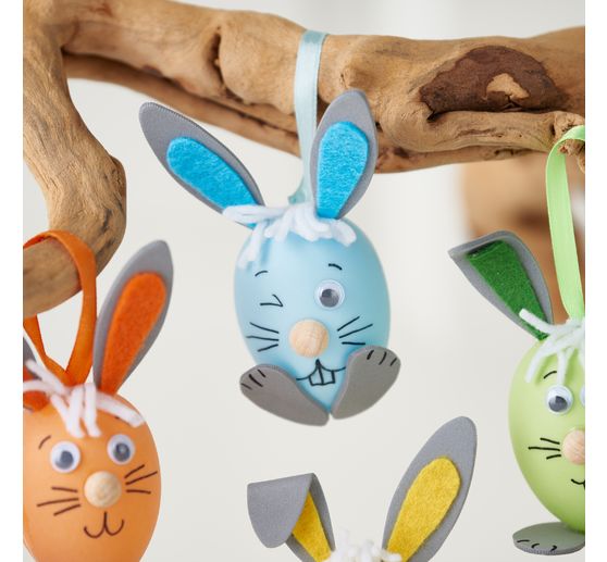 Zestaw do rękodzieła VBS "Kolorowe króliczki"