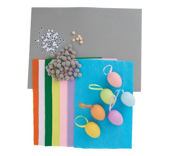 Zestaw do rękodzieła VBS "Kolorowe króliczki"