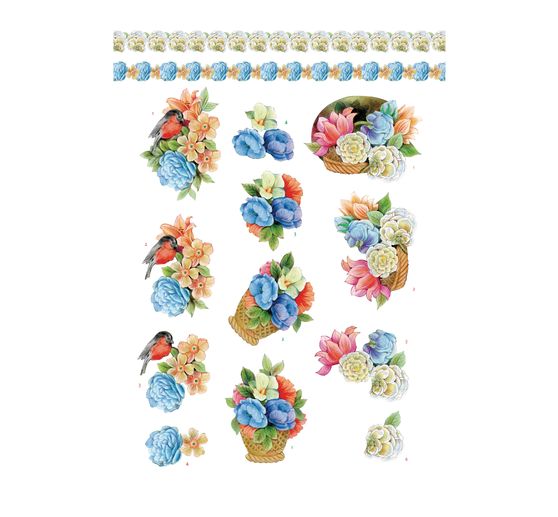 3D Punched sheet book "Urban Flowers"